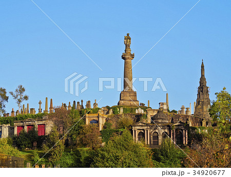 Necropolis in Glasgow, Scotland 34920677