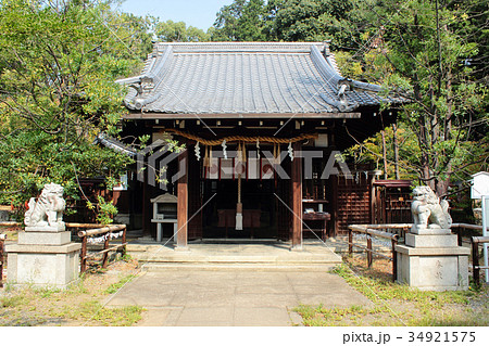 京都　新熊野神社　本殿 34921575