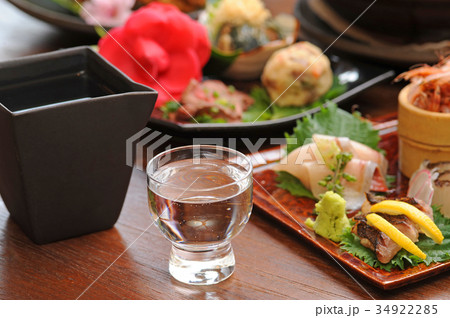 居酒屋　冷酒とおつまみ 34922285