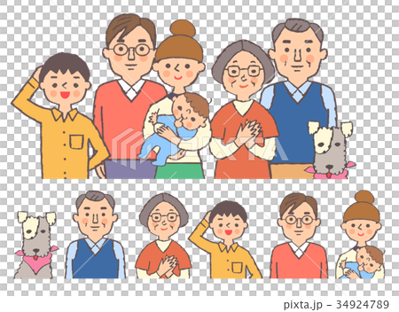 Three generation family 4 34924789