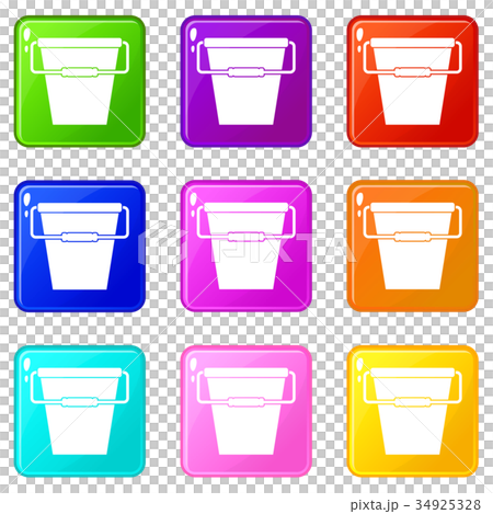 Empty bucket set 9 Empty bucket set 9 34925328