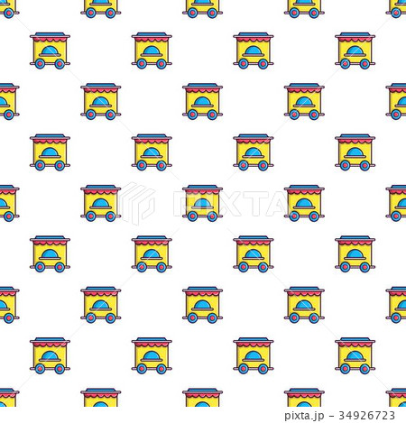 Circus ticket booth pattern 34926723