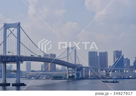 霞むレインボーブリッジ 34927917