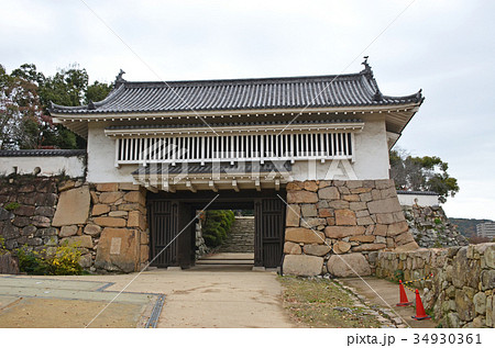 岡山城　本丸不明門 34930361