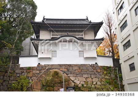 岡山城　現存西手櫓 34930368