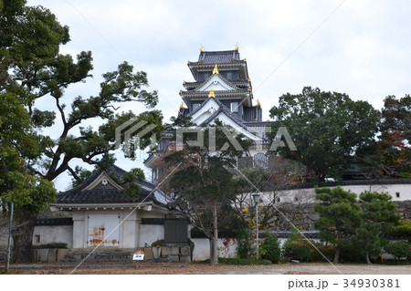 岡山城　復元天守 34930381