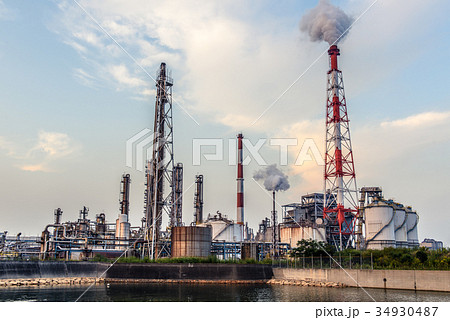網干なぎさ公園　工場風景 34930487