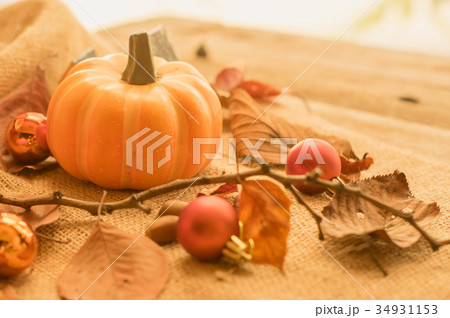 ハロウィンのかぼちゃ 34931153