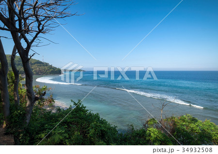 Senggigi Beach at Lombok island, Indonesia Senggigi Beach at Lombok island, Indonesia 34932508