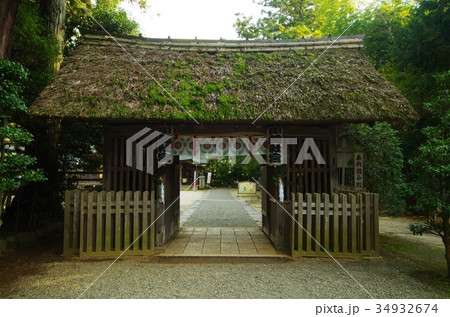 常陸国総社宮の随神門 34932674