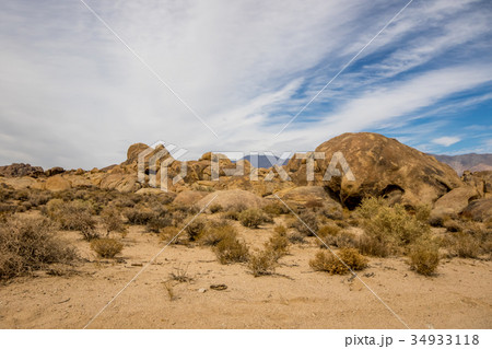 Rocks, Mountains and Sky at Alabama Hills Rocks, Mountains and Sky at Alabama Hills 34933118