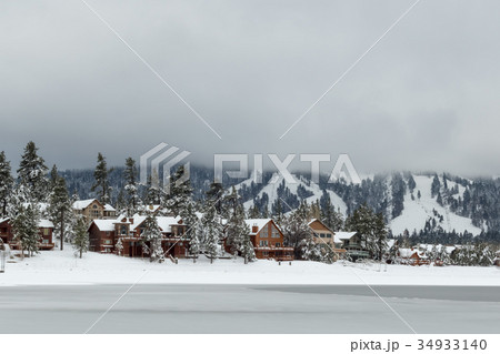 Flozen Lake, Climate Change at Southern California 34933140
