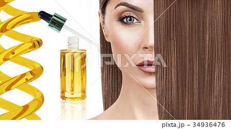 Hair treatment by oil therapy in spiral. 34936476