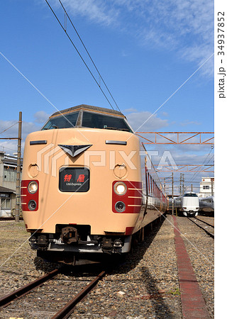 381系（吹田工場一般公開） 34937852