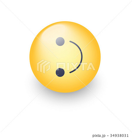 Inverted smiley face. Turned on the side emoticon Inverted smiley face. Turned on the side emoticon 34938031