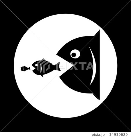 Big fish eat little fish 34939629