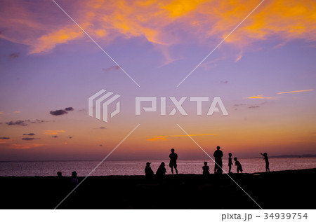 沖縄 美らSUNビーチ 夏の終わり 沖縄 美らSUNビーチ 夏の終わり 34939754