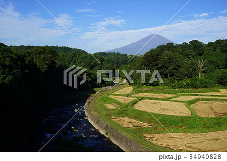 9月　富士山1790竹之下の棚田 34940828