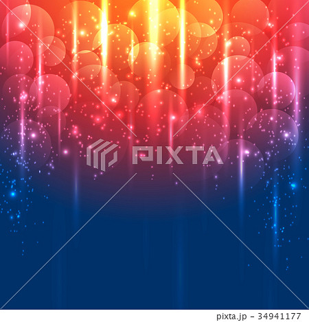 Light Gold and blue abstract vector background 34941177