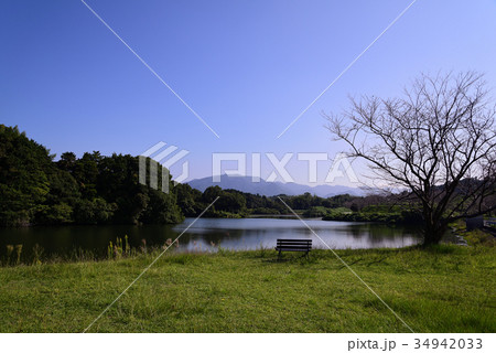 水のある風景 福岡　秋 34942033