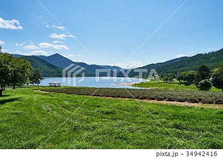 南富良野町　かなやま湖 34942416