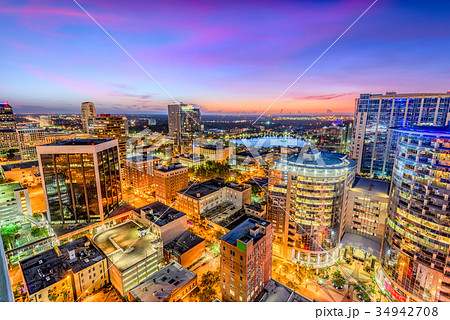 Orlando Florida Cityscape 34942708