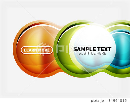 Glass or plastic hi-tech bubble background Glass or plastic hi-tech bubble background 34944016