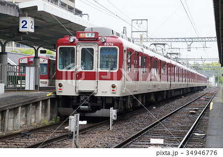 近鉄8000系（8578）　急行　京都行（橿原神宮前駅） 34946776