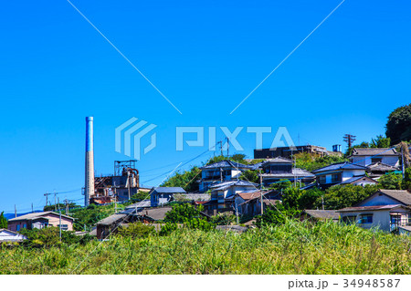 廃火力発電所 池島炭鉱跡 長崎 34948587