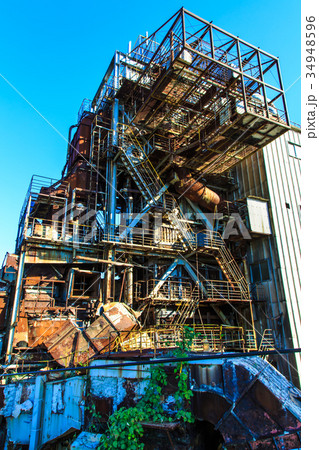 廃火力発電所 池島炭鉱跡 長崎 34948596