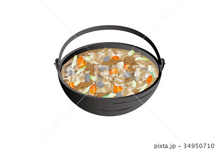 今日のご飯いも煮鍋 34950710