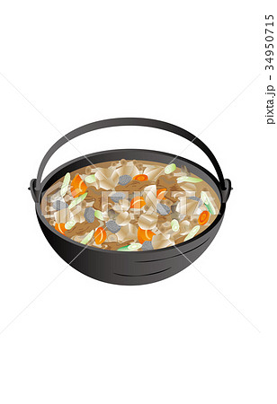 今日のご飯いも煮鍋 今日のご飯いも煮鍋 34950715