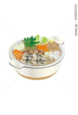 今日のご飯しょっつる鍋 今日のご飯しょっつる鍋 34950741