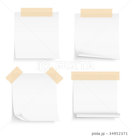 Paper with Tape 34952371