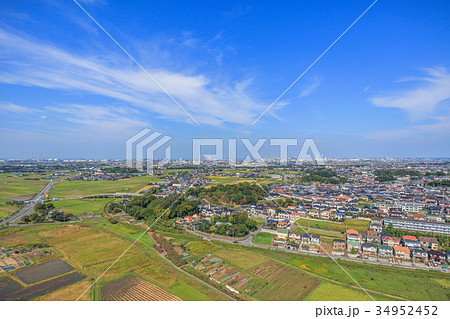 市原市　国分台　海士有木　村上　今富付近を空撮 34952452