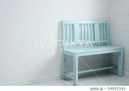 水色のベンチ 34952541