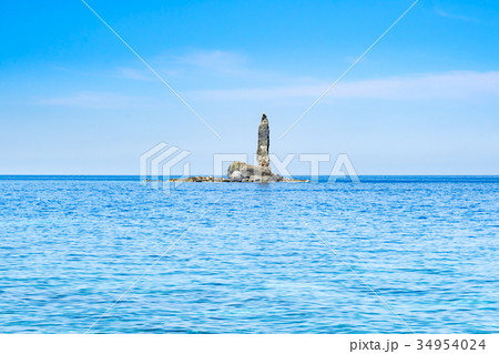 観光名所 ローソク岩  /  北海道 積丹町 34954024