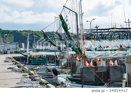 北海道の漁港 / 北海道積丹町 34954417
