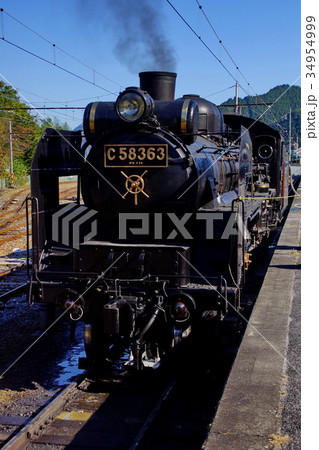 秩父鉄道 蒸気機関車 SL C58 363 パレオエクスプレス 三峰口駅(埼玉県 秩父市) 秩父鉄道 蒸気機関車 SL C58 363 パレオエクスプレス 三峰口駅(埼玉県 秩父市) 34954999