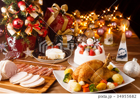 クリスマスパーティー　クロスフィルター 34955682