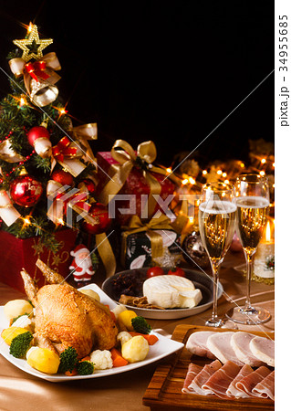 クリスマスパーティー　クロスフィルター 34955685