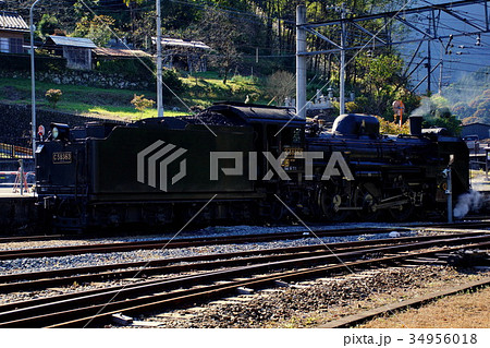 秩父鉄道 蒸気機関車 SL C58 363 パレオエクスプレス 三峰口駅(埼玉県 秩父市) 秩父鉄道 蒸気機関車 SL C58 363 パレオエクスプレス 三峰口駅(埼玉県 秩父市) 34956018