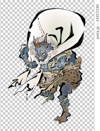 Kawanabe Zensai的風神 34957290