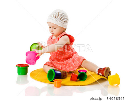 girl playing girl playing 34958545