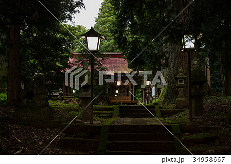 白河の関 拝殿 白河の関 拝殿 34958667