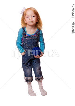 girl holding ball girl holding ball 34958747