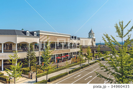 美しいショッピングストリート 34960435