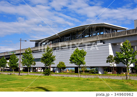 ポートライナーの京コンピュータ前駅 ポートライナーの京コンピュータ前駅 34960962