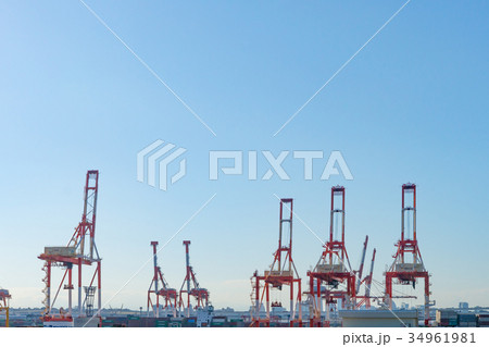 ガントリークレーン 34961981