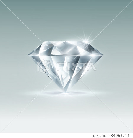 Vector diamond 34963211